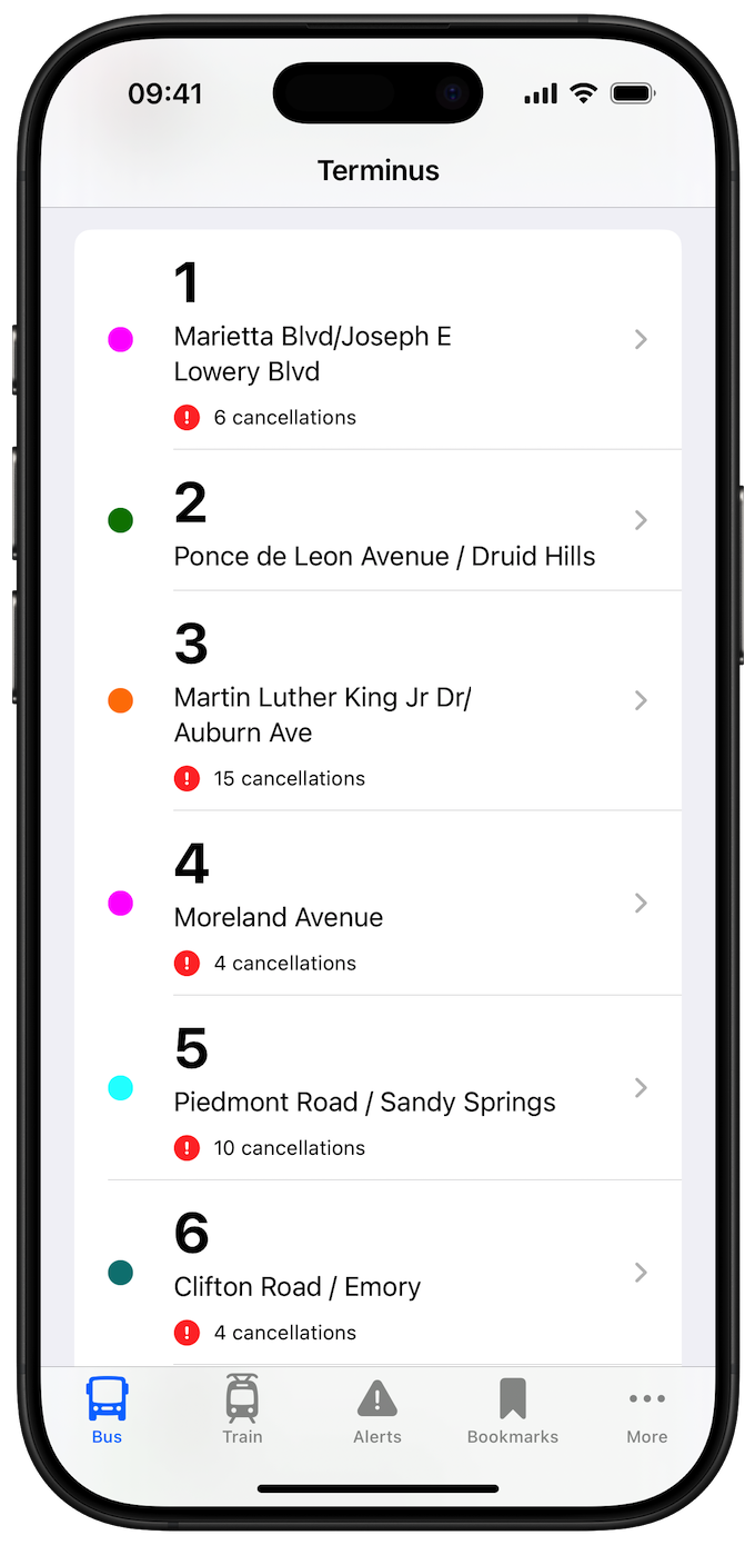 Bus Routes